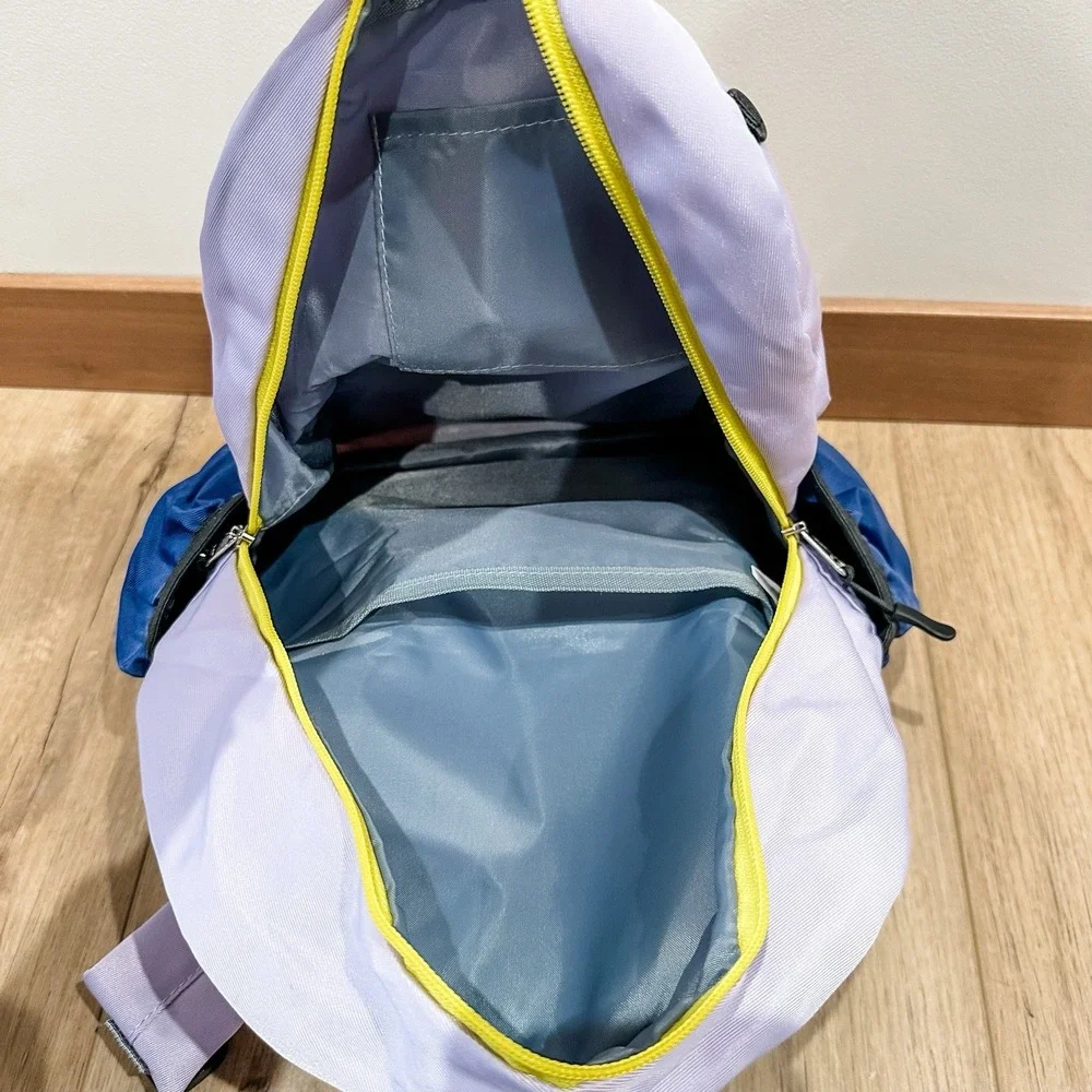 mibasies Kids Backpack Girls‎ lavender light pink navy blue and yellow